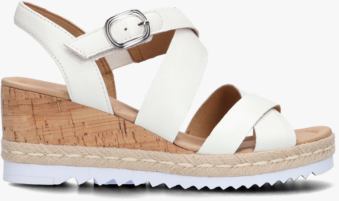 witte gabor sandalen met hak 832