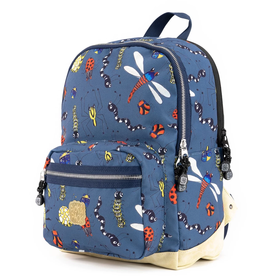 Pick & Pack Rucksack Insect Backpack M Blau