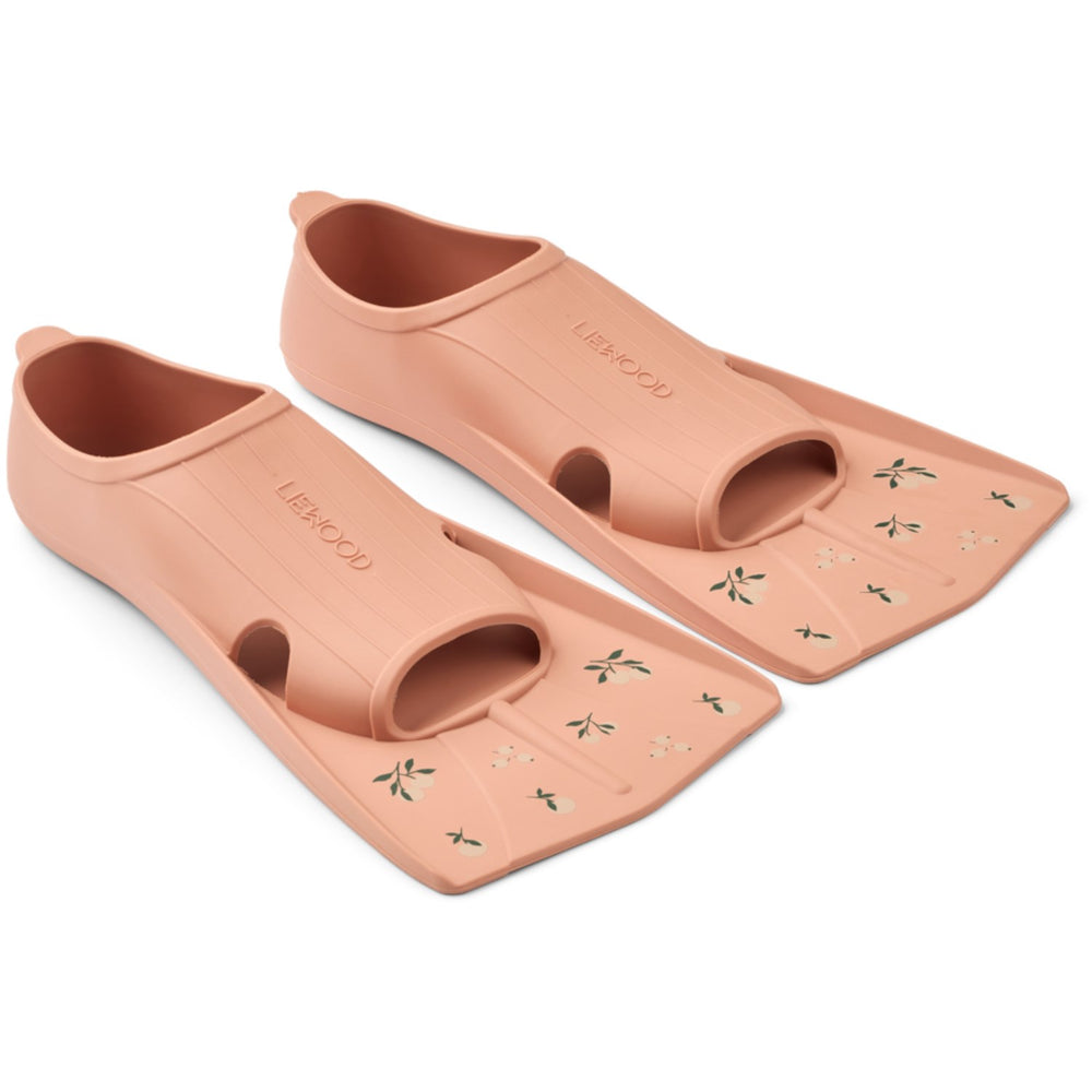 Køb LIEWOOD Peach / Tuscany Rose Gustav Printed Swim Fins