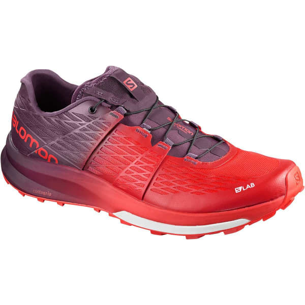 Chaussure trail SALOMON SALOMON S/LAB SENSE ULTRA 2 RED/MAVERICK/WH 18 RED/MAVERICK/WH