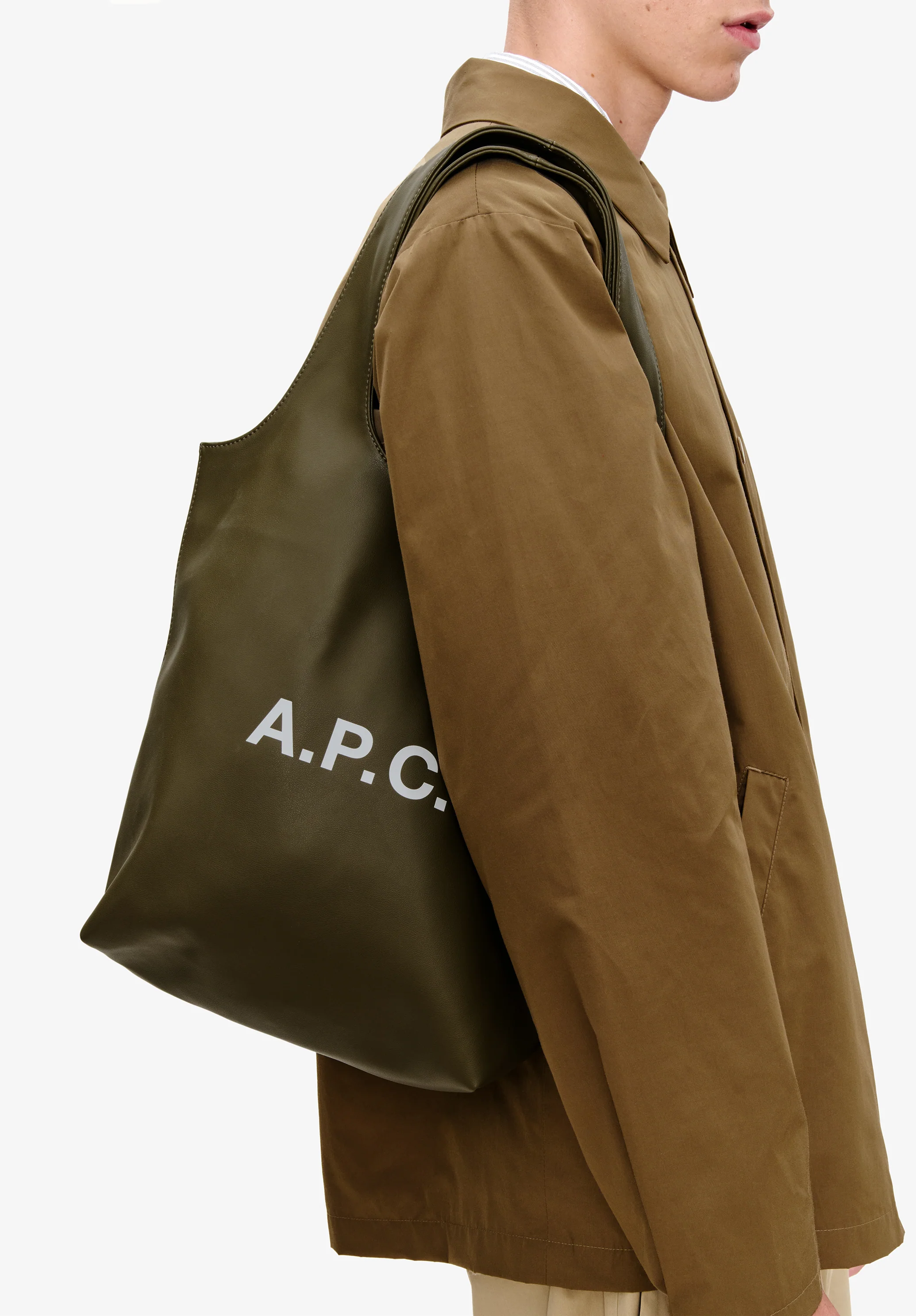 tote ninon small - Kaki militaire