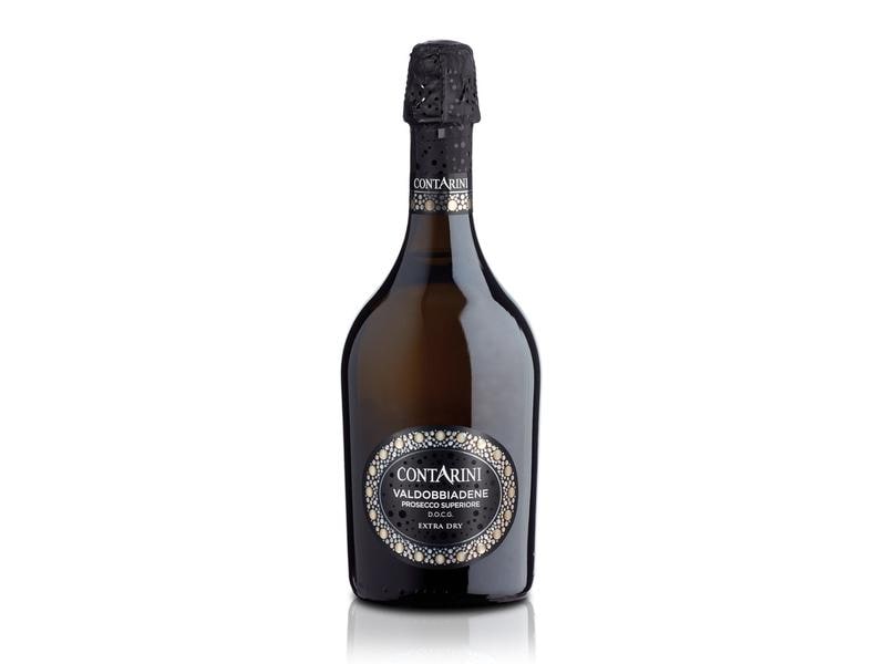 Contarini Prosecco Extra Dry Superiore DOCG 0.75 l Frischer Prosecco aus Italien