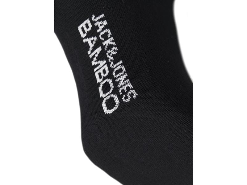 JACK&JONES Herrensocken 5-er Pack, Schwarz, 39 - 45 Kurze Alltagssocken für Männer