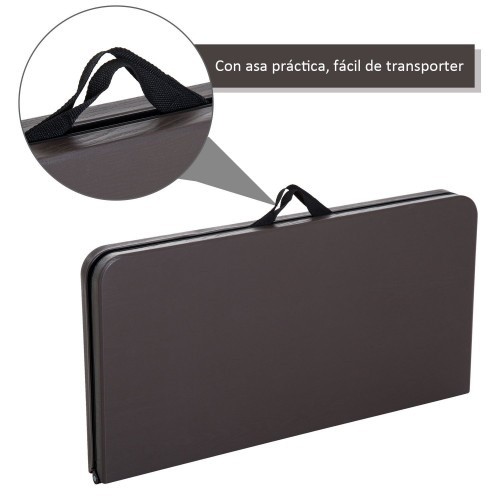 Mesa lateral multifuncional Outsunny para estábulos, cinza