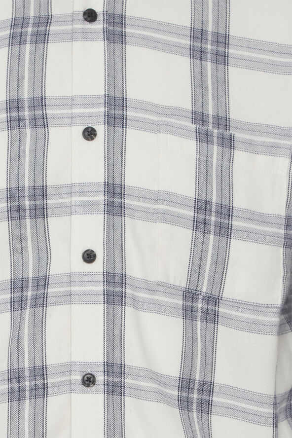 Casual Friday CFANTON LS checked shirt Ecru