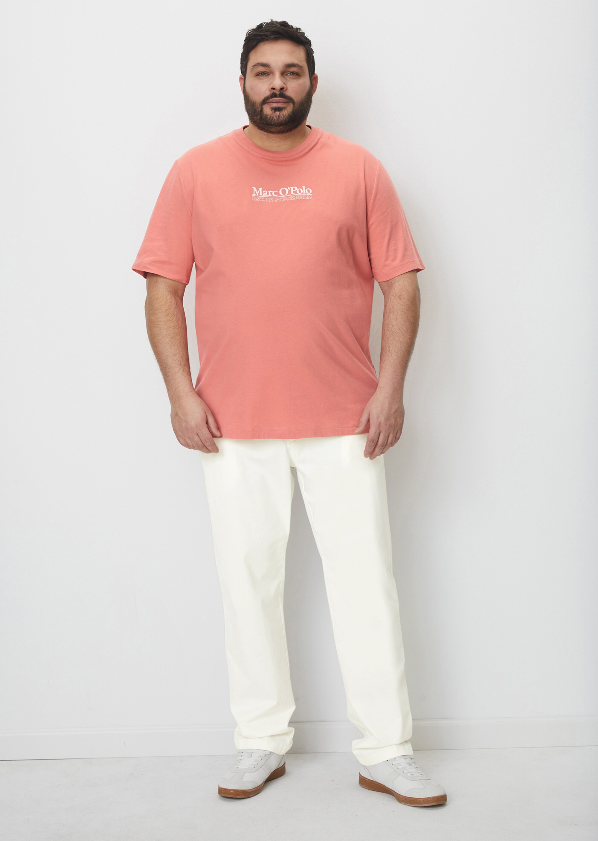 T-Shirt regular aus mittelschwerem Bio-Baumwoll-Jersey