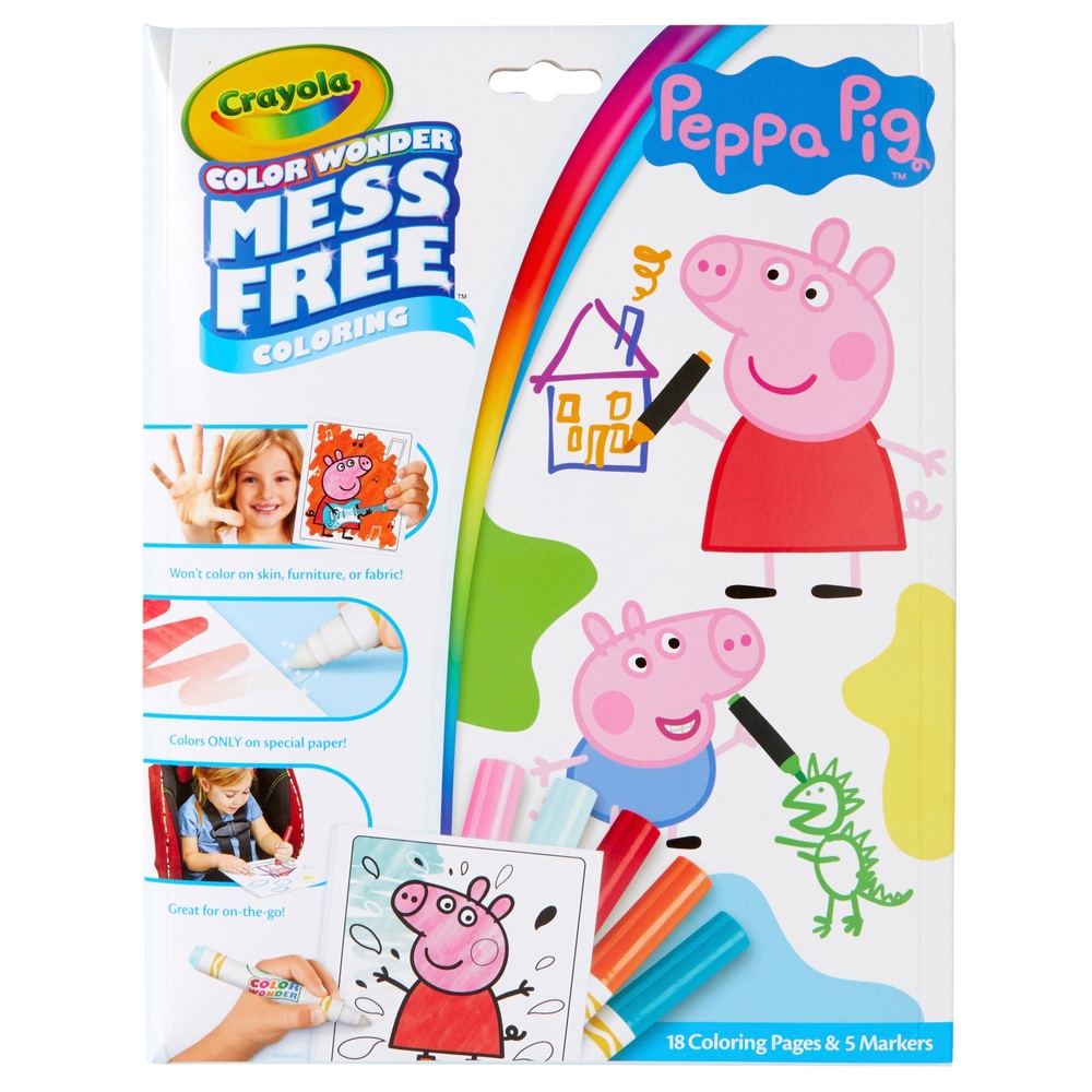 Crayola Color Wonder Peppa Pig