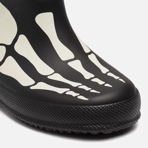 Hunter Skeleton Regenlaarzen zwart Rubber