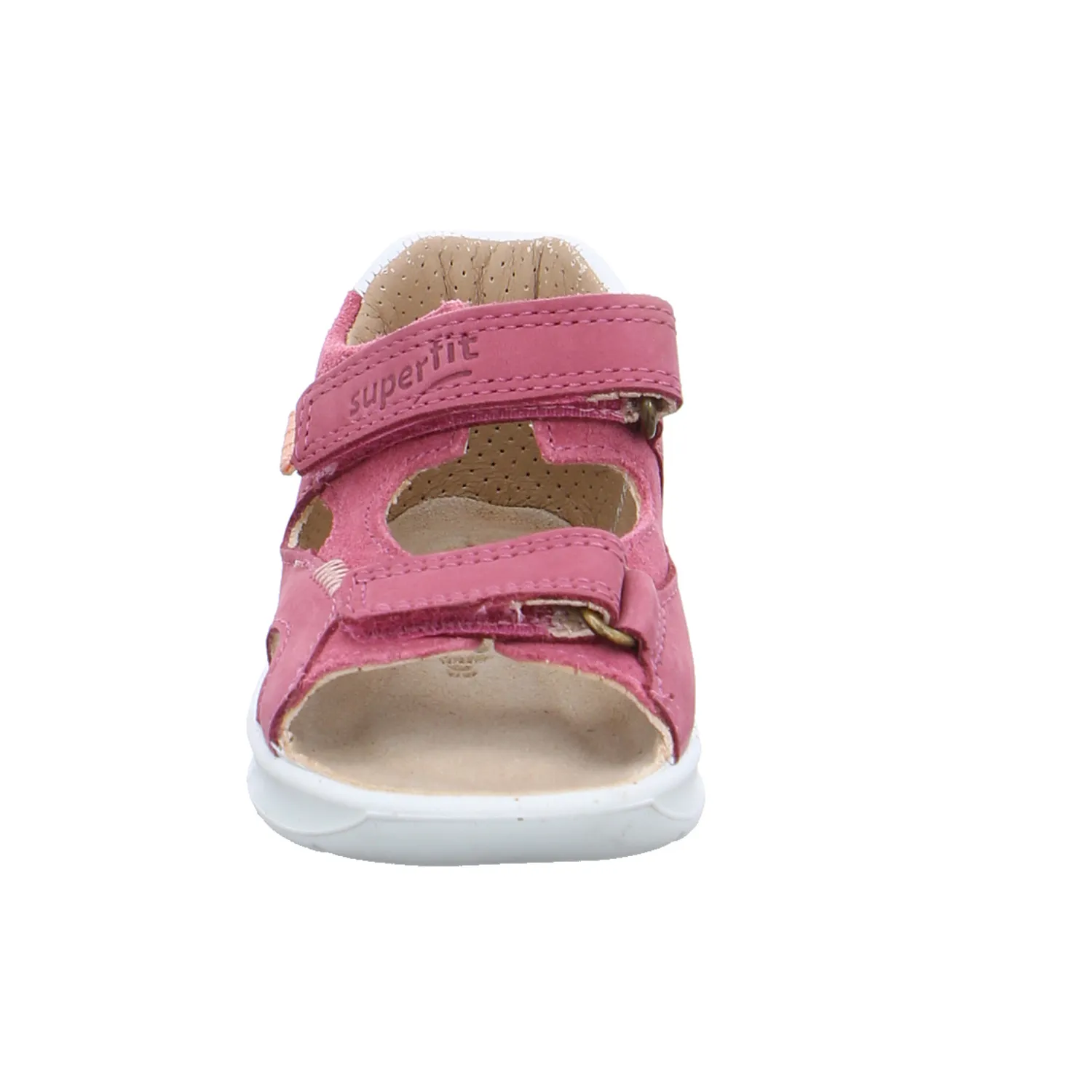 SUPERFIT Baby-Sandale Pink Leder  Mädchen Minilette