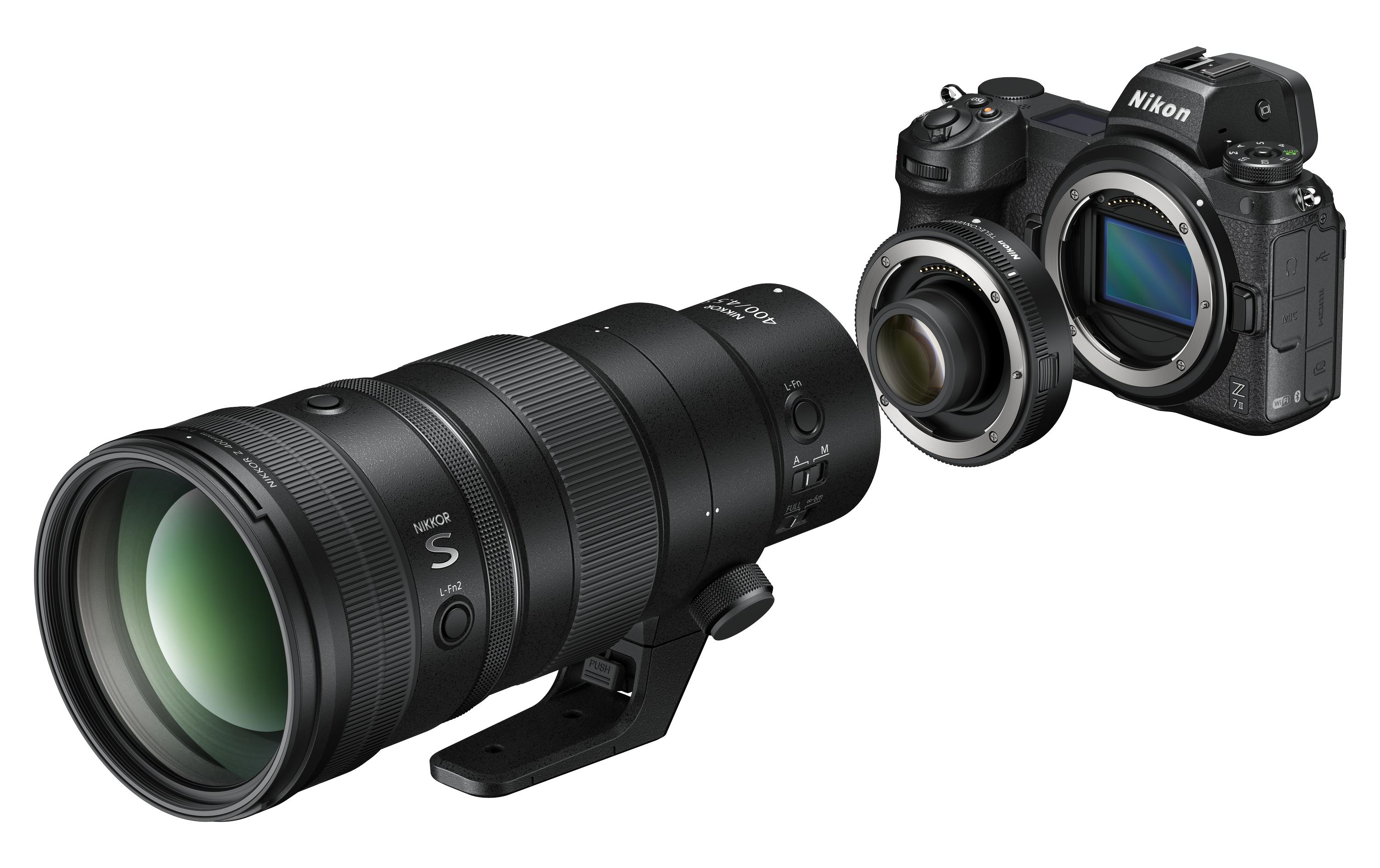 Fotokamera Z8 400 KIT<br>Vollformat-Hybridkamera mit handlichem Super-Teleobjektiv der S-Serie