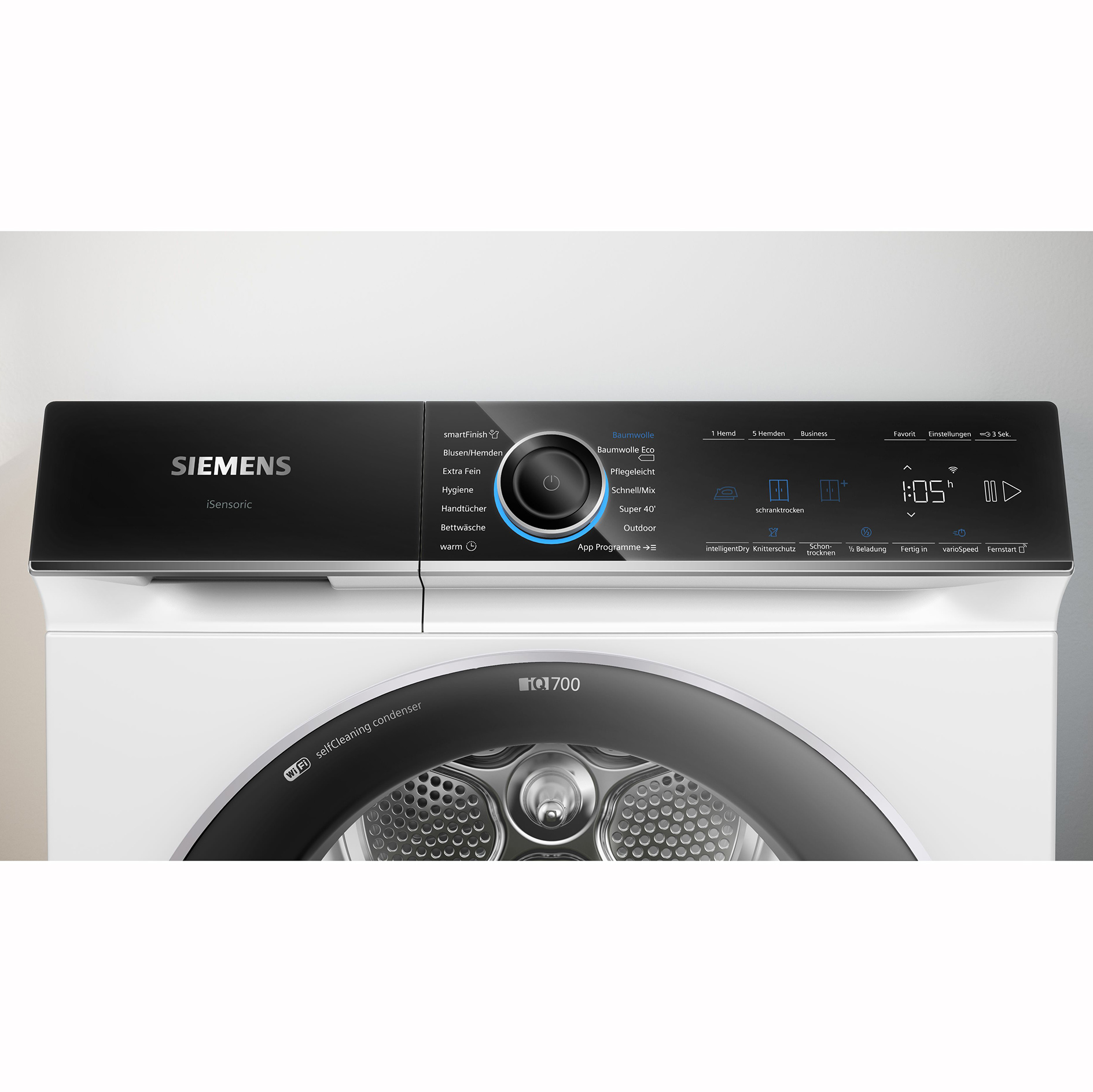 SIEMENS Wärmepumpentrockner iQ700 WQ46B2C40 - 9 kg - A+++