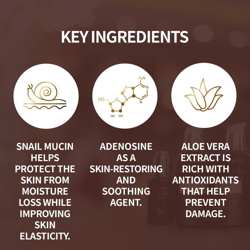 de SKIN HOUSE - Wrinkle Snail System Cream JUMBO
