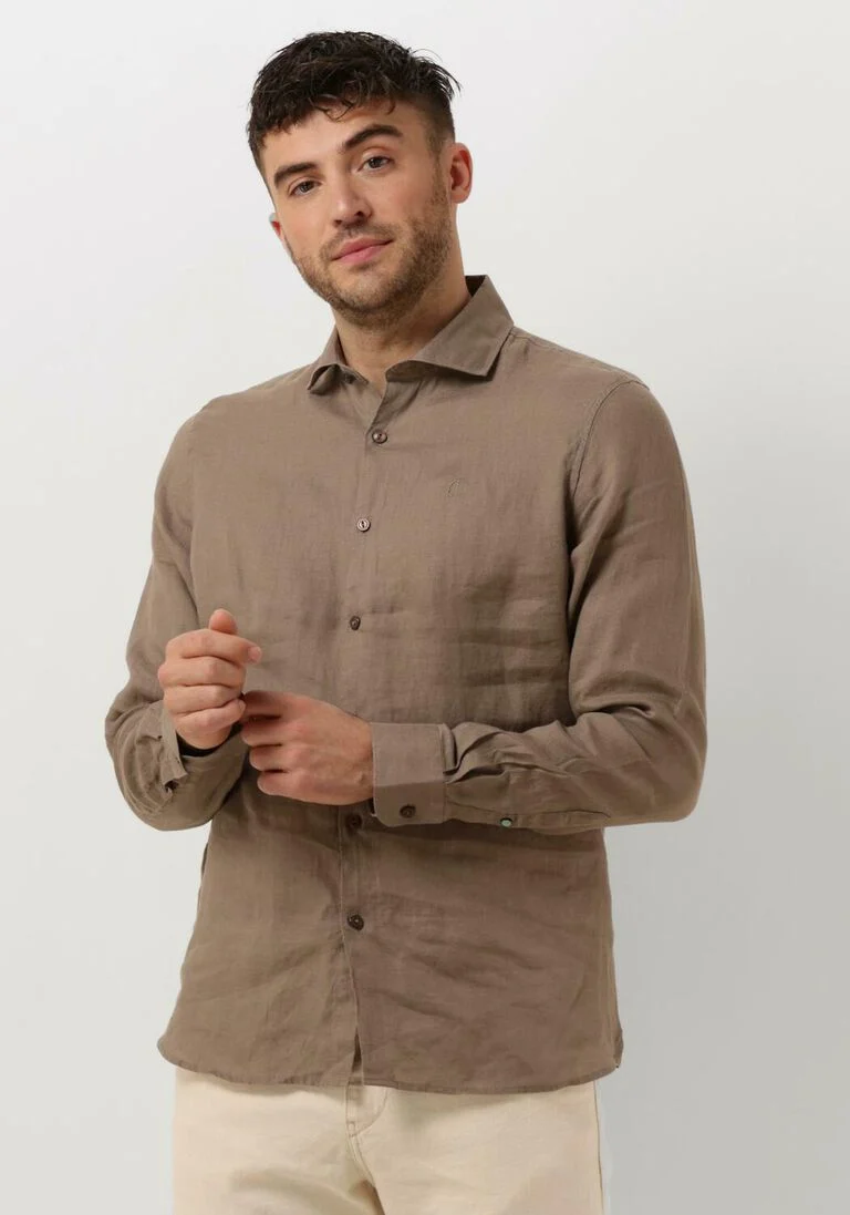 DSTREZZED beige dstrezzed casual overhemd ds_jagger shirt