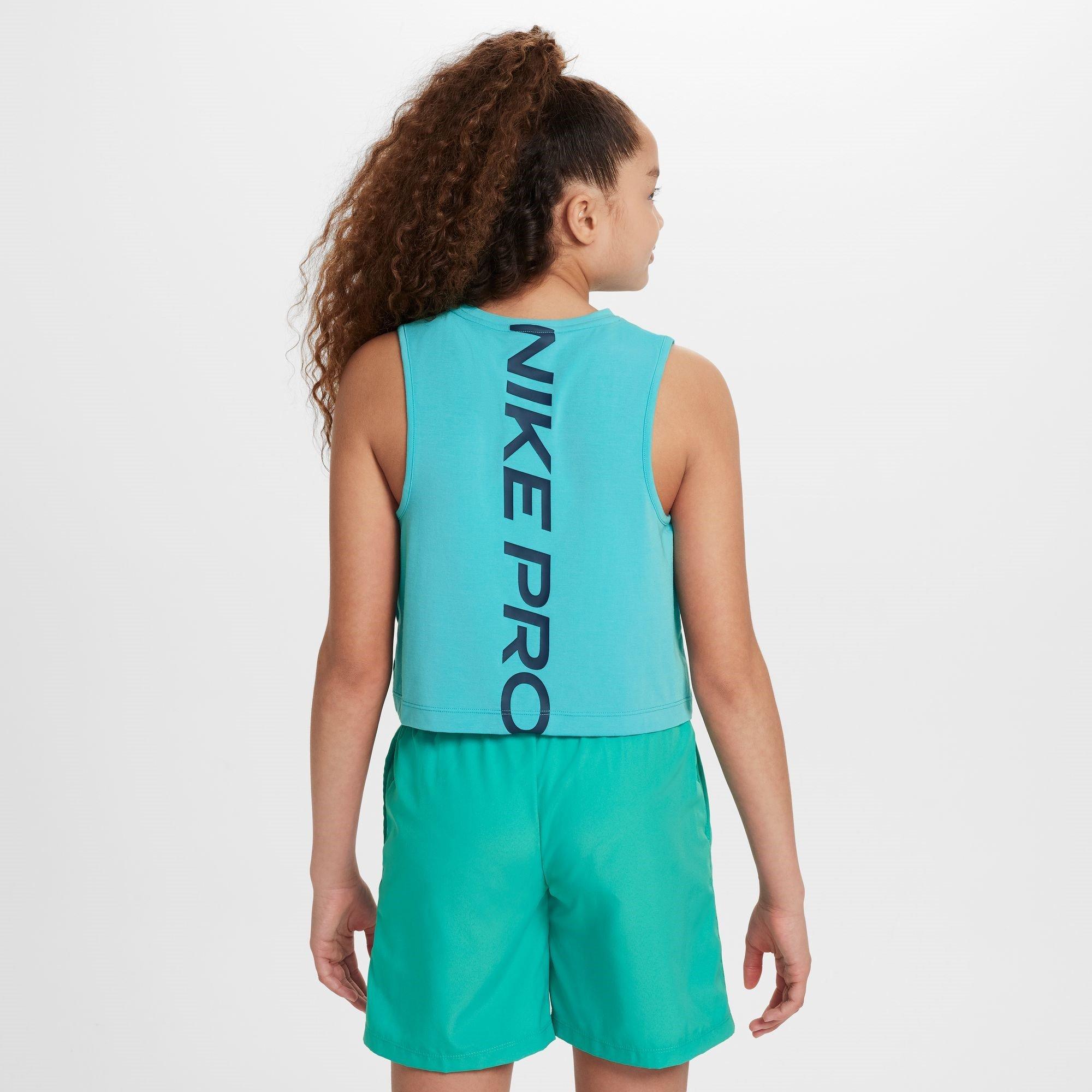 Nike Dri FIT Swoosh Big Kids(Girls) Tank Sports Bra