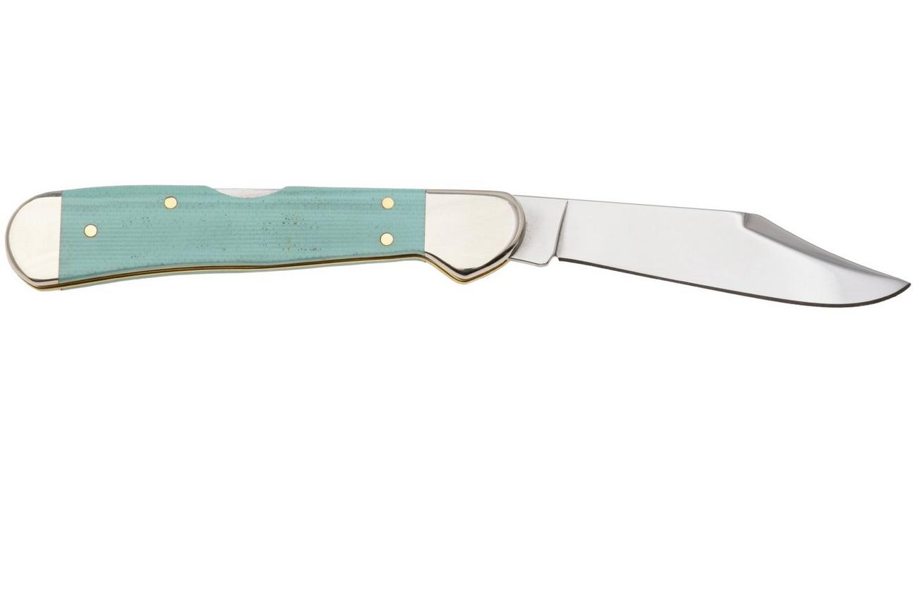 Case Mini CopperLock Smooth Seafoam Green G-10, 18109, 101749L SS zakmes