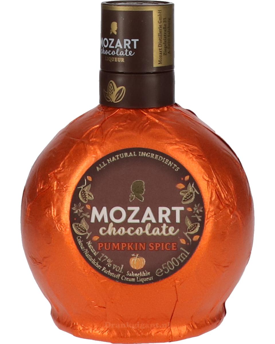 Mozart Chocolate Cream Pumpkin Spice 50 cl
