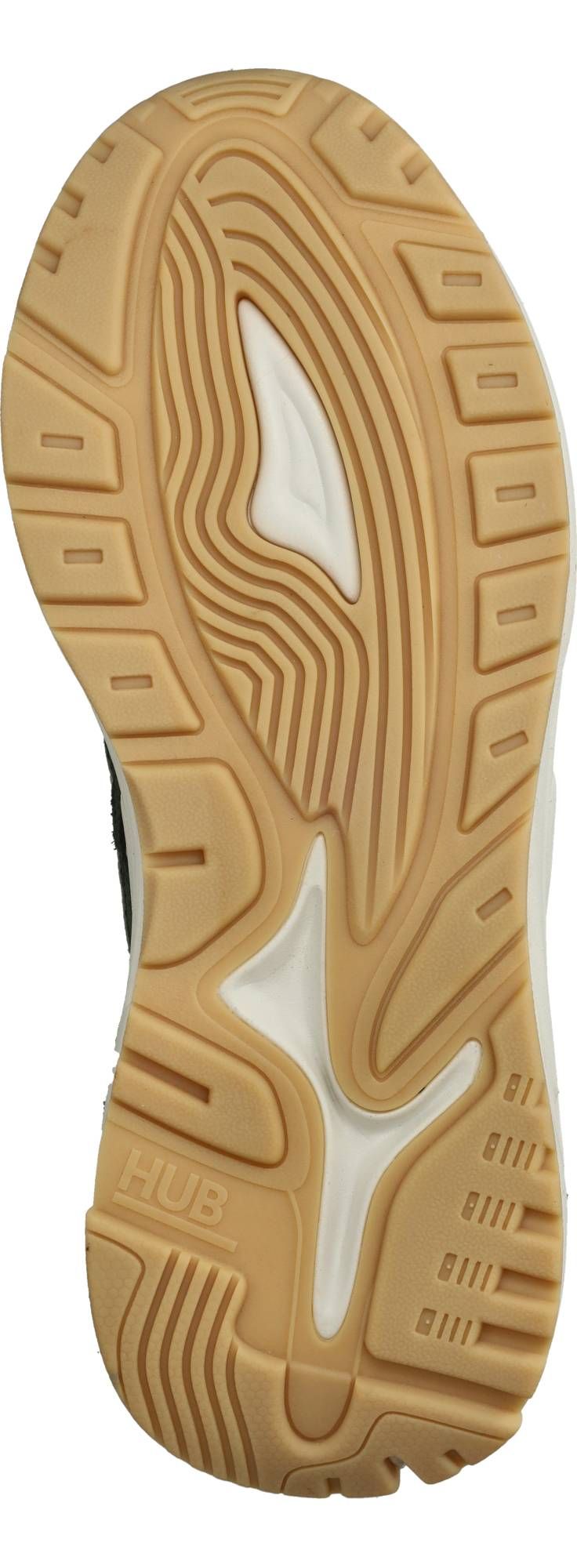 HUB Grid S48 Sneakers Groen Heren
