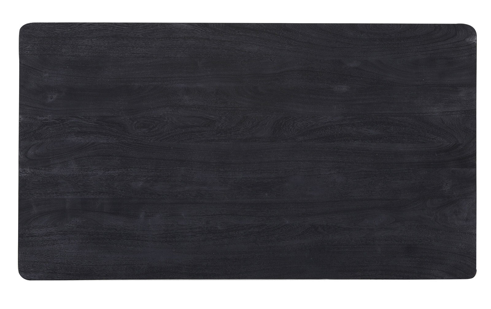 INTERhome Esstisch SCAN 160 x 90 cm schwarz/ goldfarbig