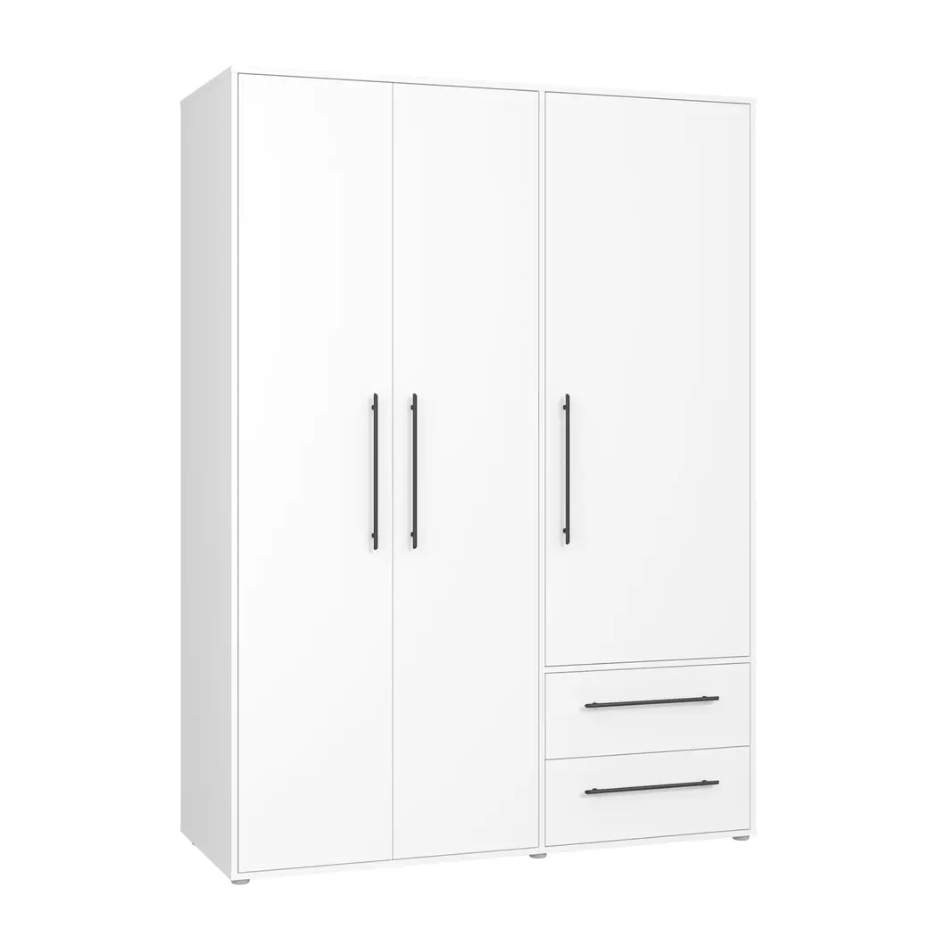 Kleiderschrank Mokkaris 145 x 200 cm