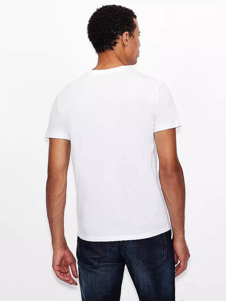ARMANI EXCHANGE T-Shirt Slim Fit weiss
