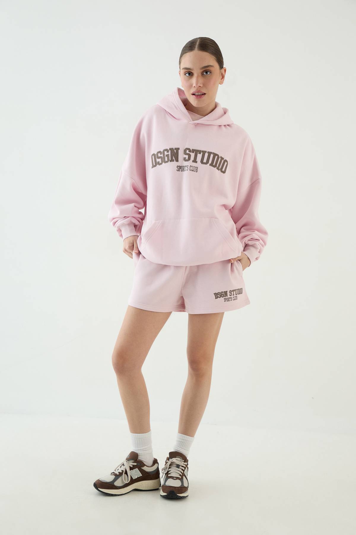 Sweat À Casynthétiqueche Oversize Avec Appliqué Dsgn Studio