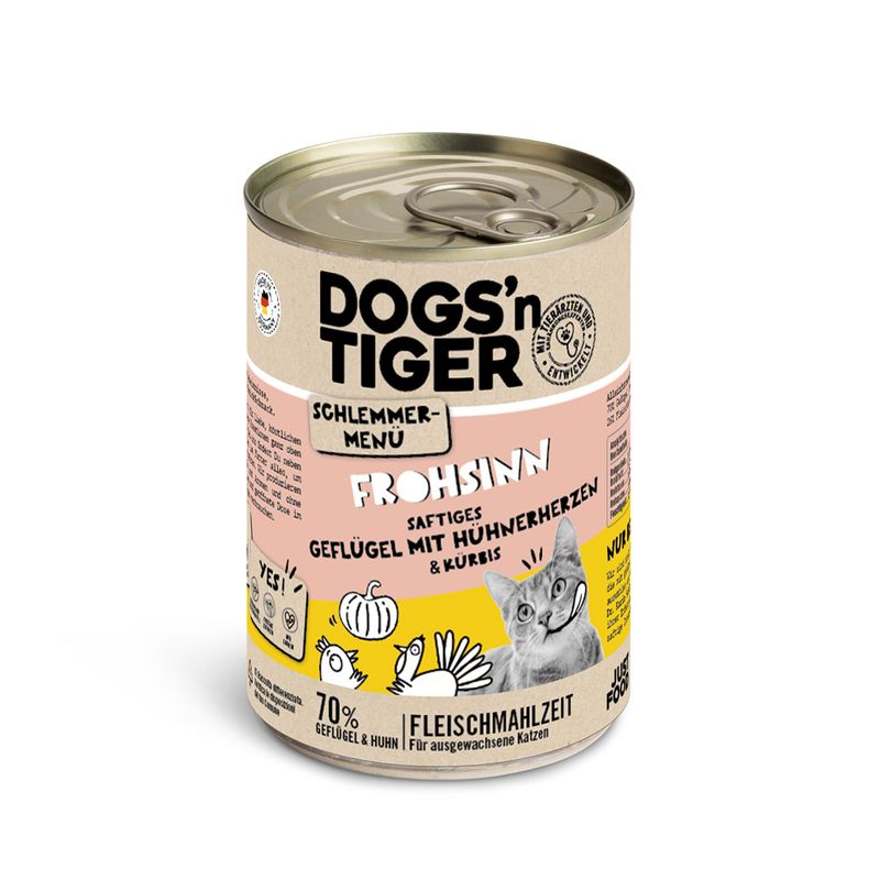 Lot Dogs'n Tiger Menu gourmet 12 x 400 g