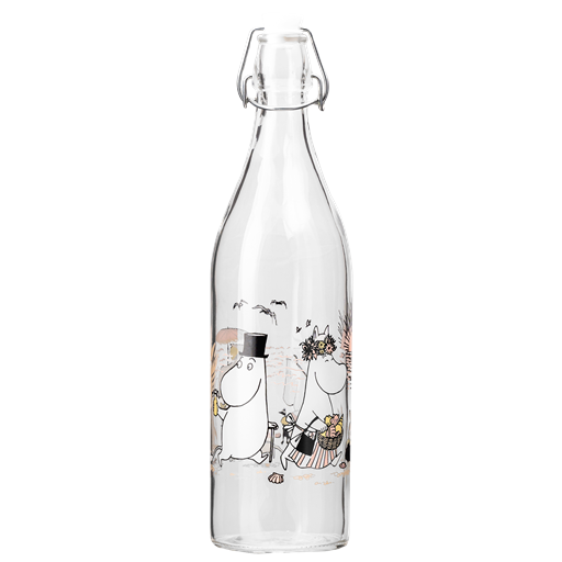Mumi By Muurla Glasflaske, The Beach, 1 L