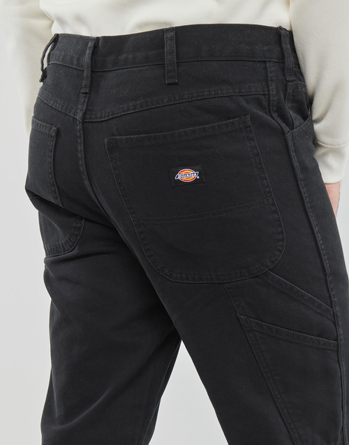 Dickies - CARPENTER PANT STONE WASHED - Noir