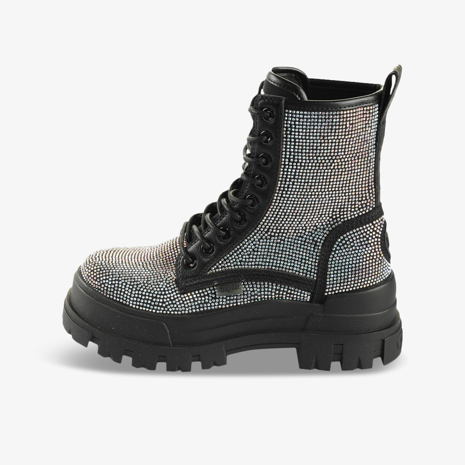 Buffalo Aspha RLD Damen Biker Boots schwarz