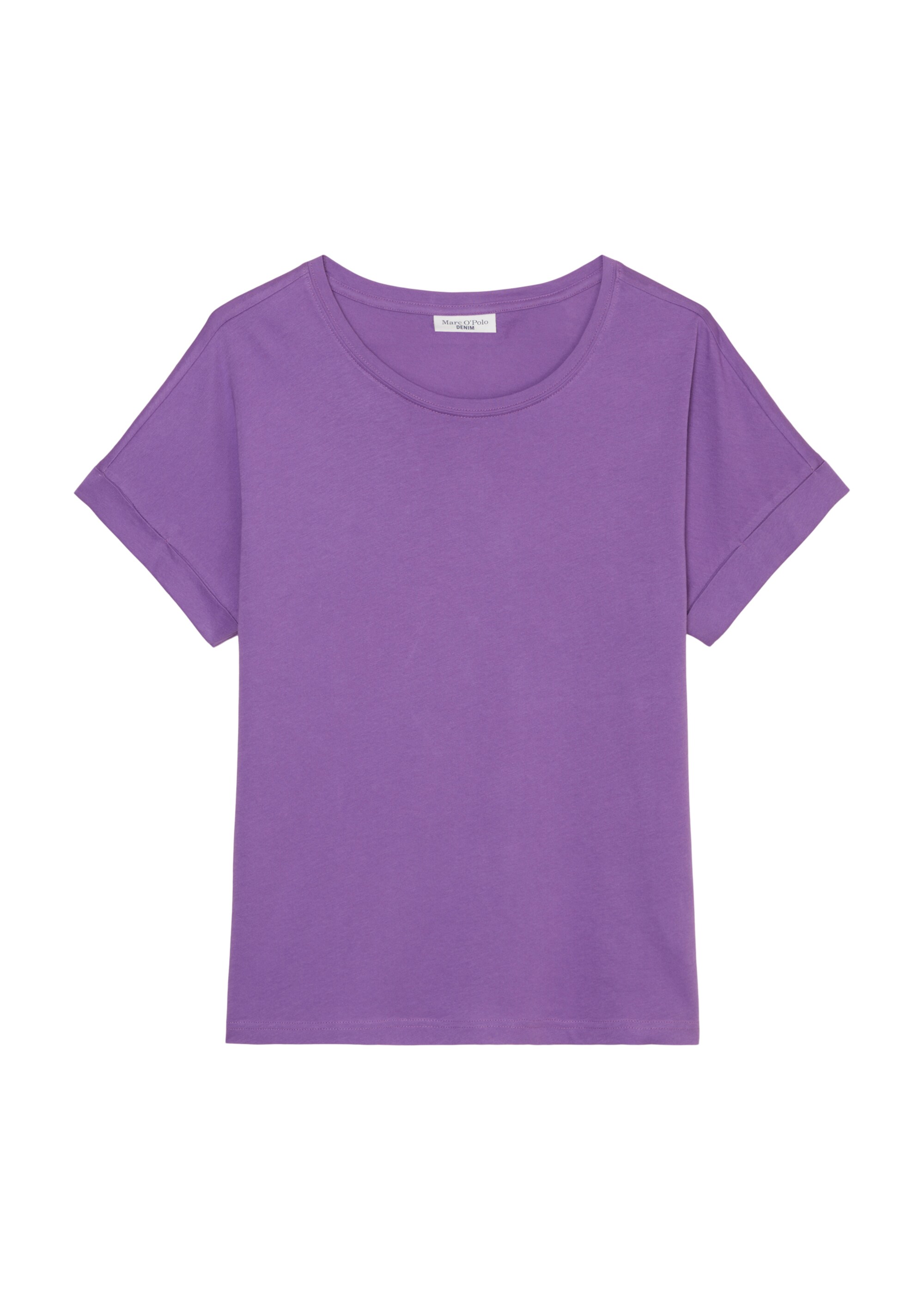 T-Shirt regular mit fixiertem Ärmelaufschlag