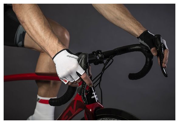Paire de Gants Courts GripGrab EasyRider Blanc