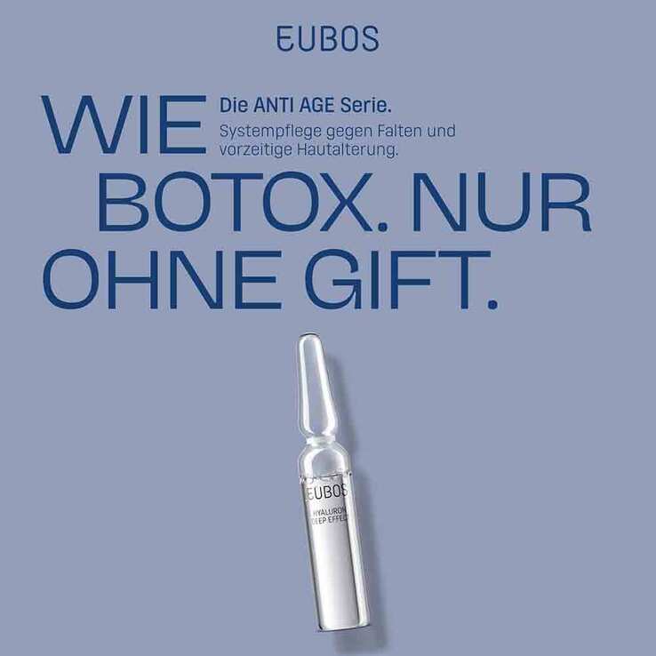 Eubos Anti Age Hyaluron Deep Effect Ampullen, 7X2 ml