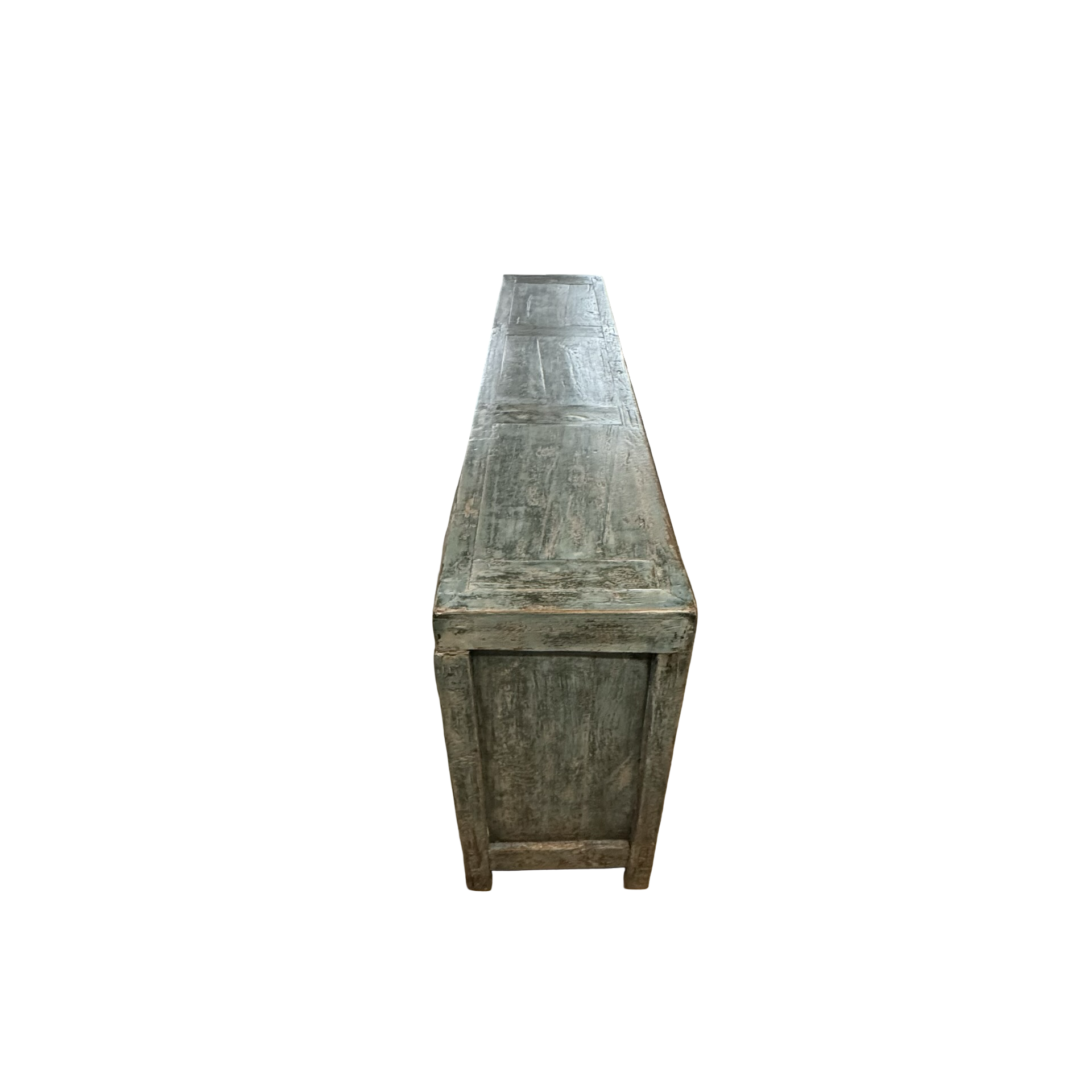 Dressoir 6 deur blauw/groen uniek