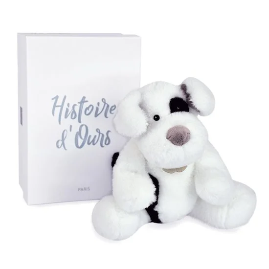 Peluche chien Noopy   Blanc        30 cm   de               Histoire d'ours