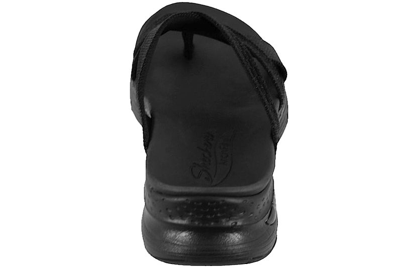 SKECHERS ARCH FIT NEW BEGINNING SLENTERS I SORT TEKSTIL