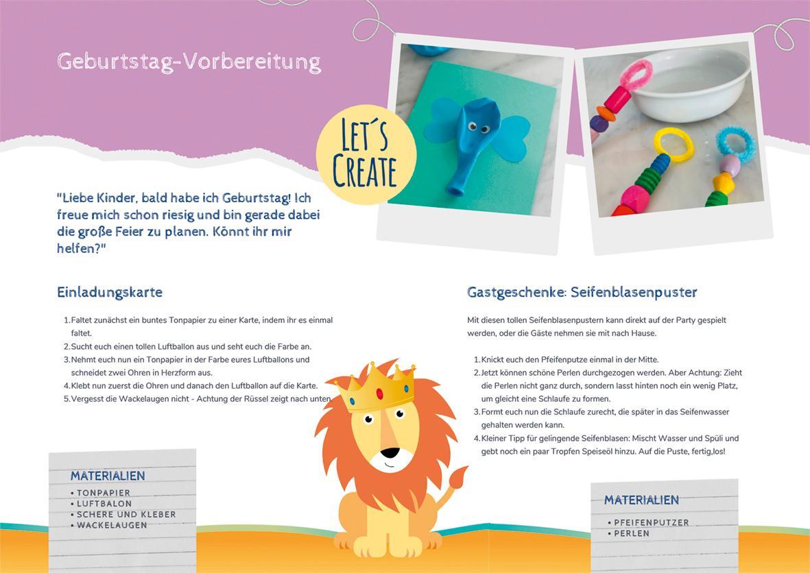 Kita-to-Go: Mit Leoli kreativ durchs Jahr - Das Bastelbuch zum Mitmachen
