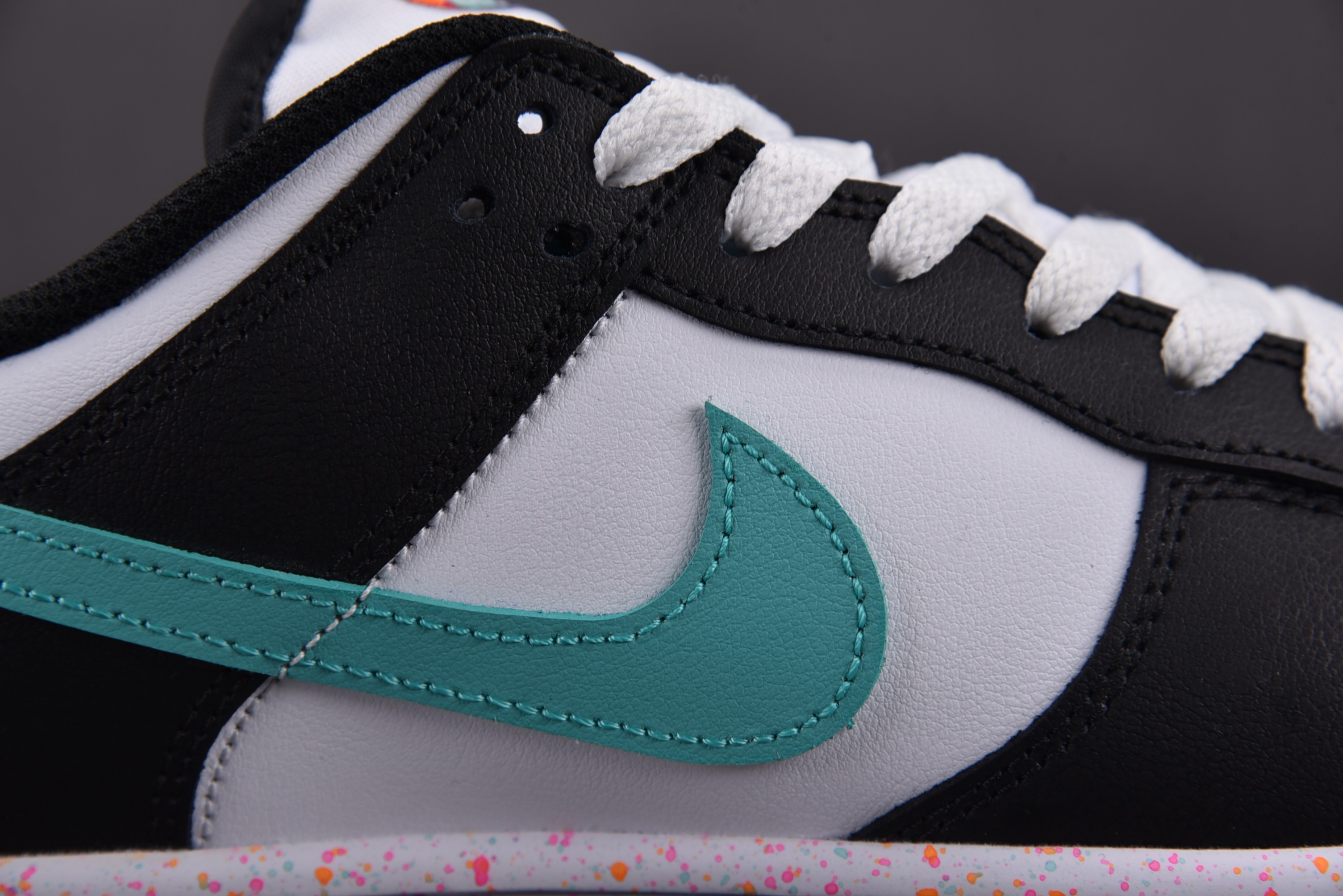 Nike Dunk Low Multiple Swooshes White Washed Teal (Women Size!!)