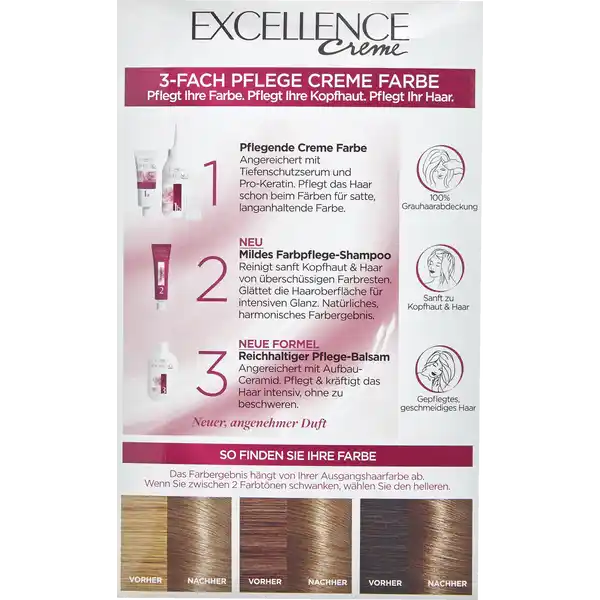 Crème Coloration 7.1 Mittelaschblond