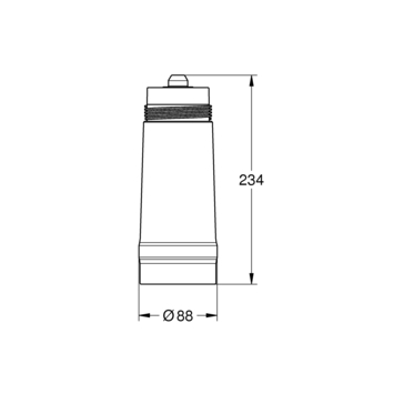 Grohe vervangingsfilter 600 liter