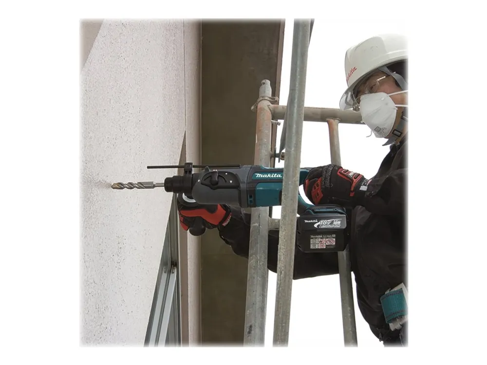 Makita DHR241 - Roterende hammer - ledningfri - 3 tilstande - SDS-plus - 2 Joule - intet batteri - 18 V - SOLO