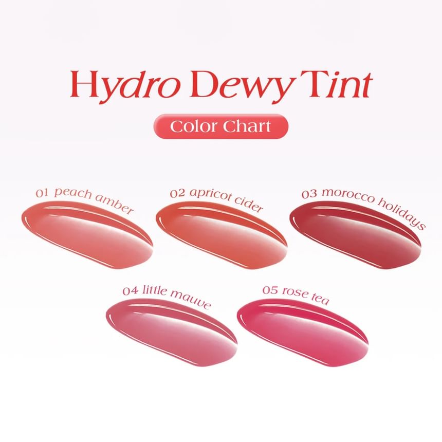 Dear.A - Hydro Dewy Tint - 5 kleuren