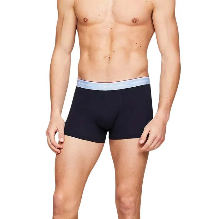 Tommy Hilfiger Premium Essential Logo Waistband Trunk Boxershorts Heren (3-pack)