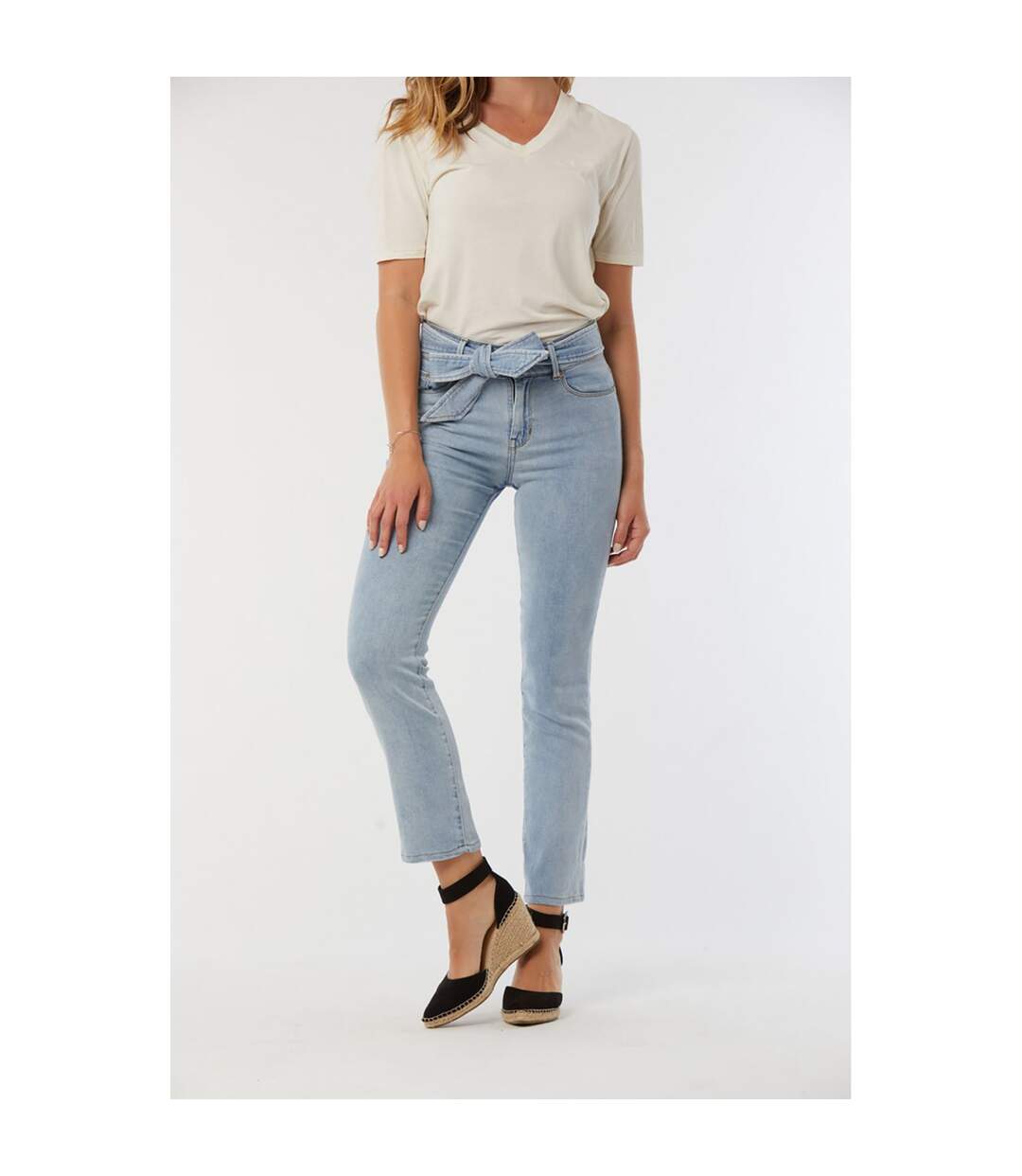 Jean coton straight LC161F