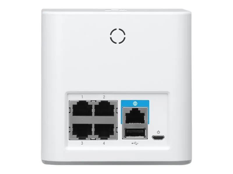 Ubiquiti AmpliFi Home Wi-Fi System AFi-HD - Wi-Fi system (router, 2 extendere) - op til 20.000 sq.ft - mesh - GigE - 802.11a/b/g/n/n/ac