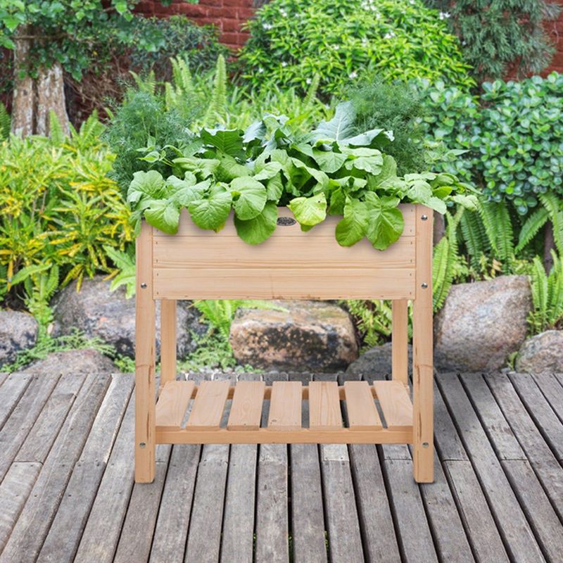 Esschert Design - Kweektafel - Naturel - Vurenhout, RVS