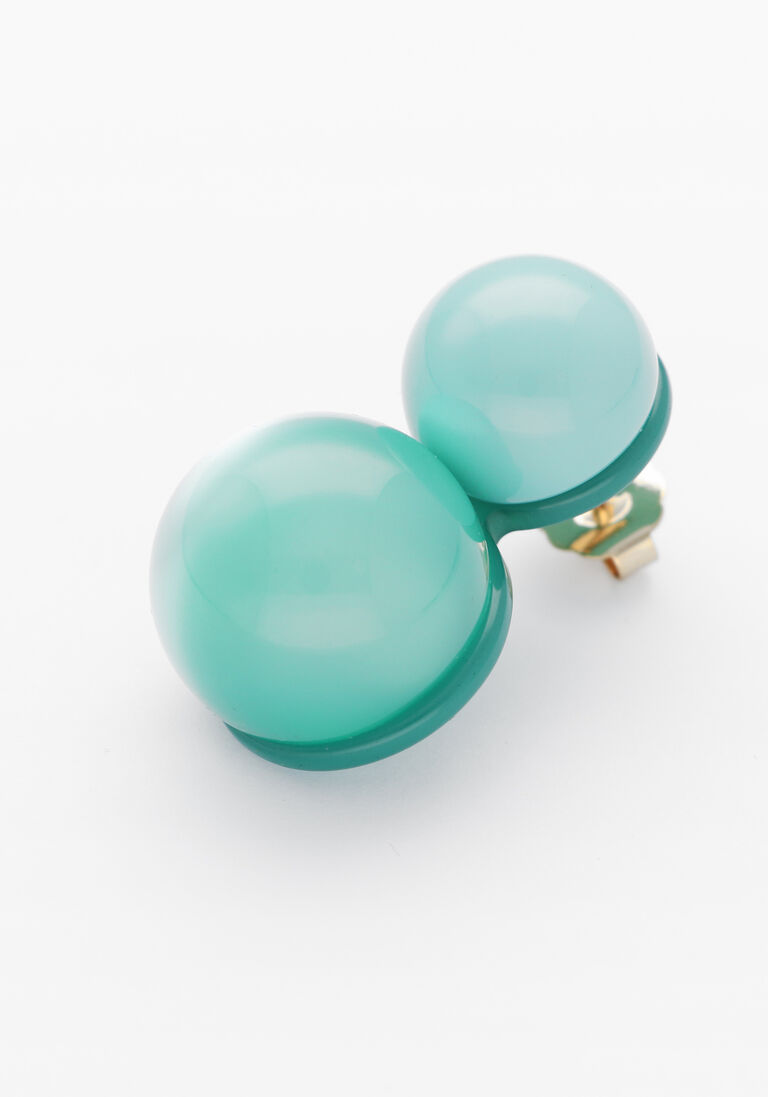 blauwe lott. gioielli sieraad ce re bold double bubbles