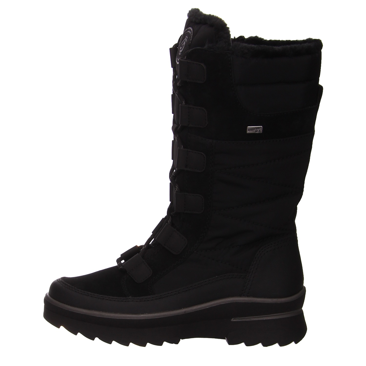 Remonte Schnürstiefel schwarz schwarz