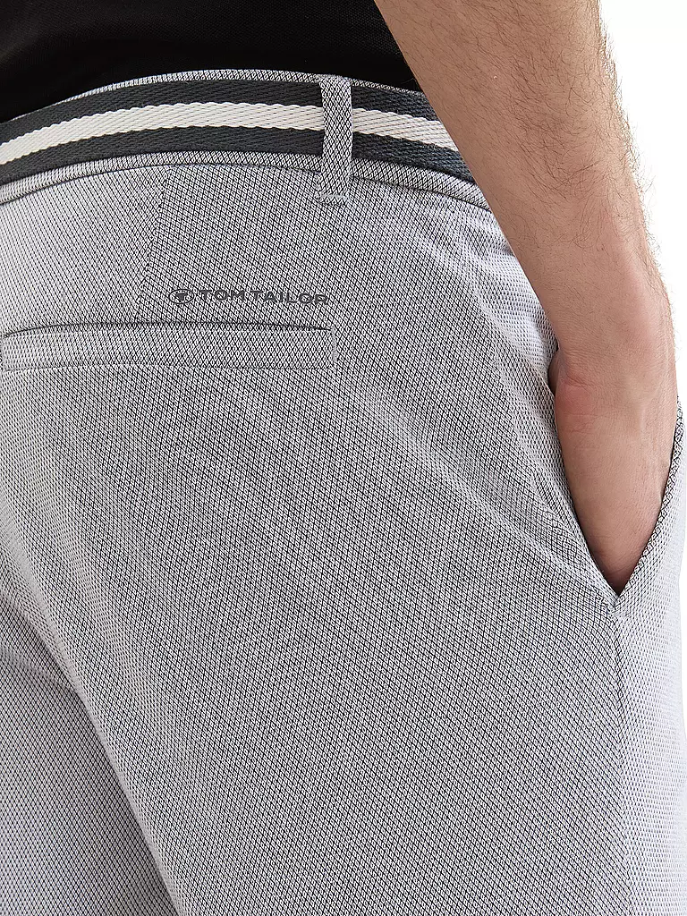 TOM TAILOR Shorts Slim Fit grau