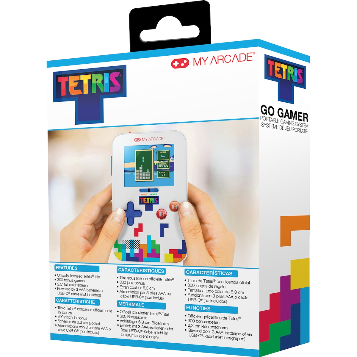 My Arcade Go Gamer Tetris håndholdt spillkonsoll
