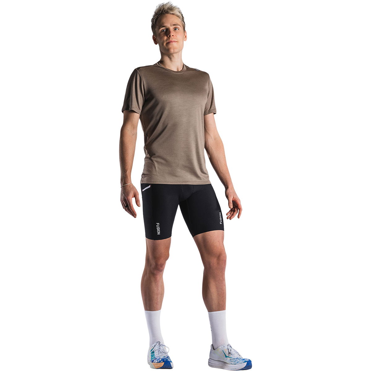 FUSION Technical Merino 150 Løbe T-shirt Herre